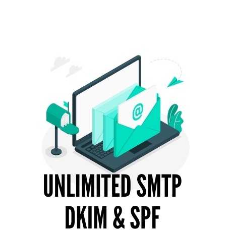 Unlimited SMTP - Full DKIM, SPF, Private Domain, Private IP