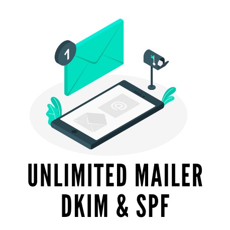 Unlimited Mailer - Full DKIM, SPF, Private Domain,CLEAR-IP.